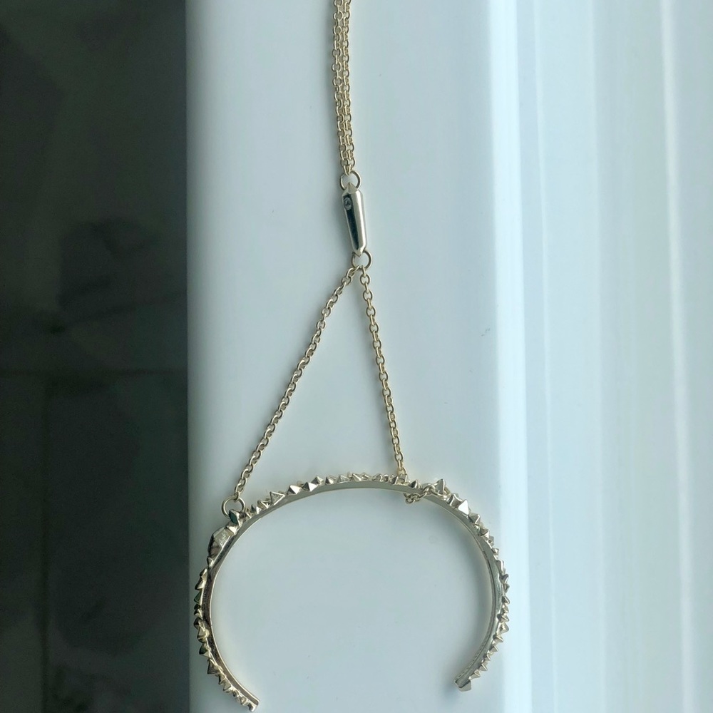 Kendra Scott Gold Wrist to Finger Bracelet